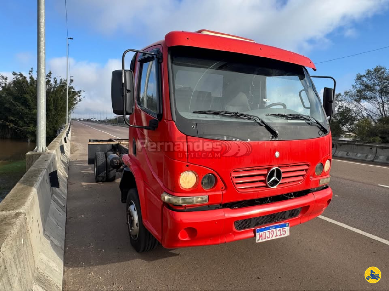 CAMINHAO MERCEDES-BENZ MB 915 Chassis 3/4 4x2 Fernandes UtilCam PORTO ALEGRE RIO GRANDE DO SUL RS